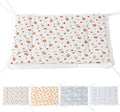 Reversible Silent Cat Bed Self Warming Pet Pad Thin Style Mat Washable Cushion Pad, Pad for Window Perch Outdoor Cat Houses, for Cats, Small Dogs, Rabbits, Non Electric,(Red Puppy,L)