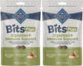 Blue Buffalo Blue Bits Plus Digestion and Immune Support Dog Treats, Chicken, 3.5-oz. Bag (Pack of 2)