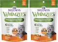 Whimzees Wellness Cat Dental Treats,Chicken Flavor,(4.5 Ounce Bag),(Pack of 2)