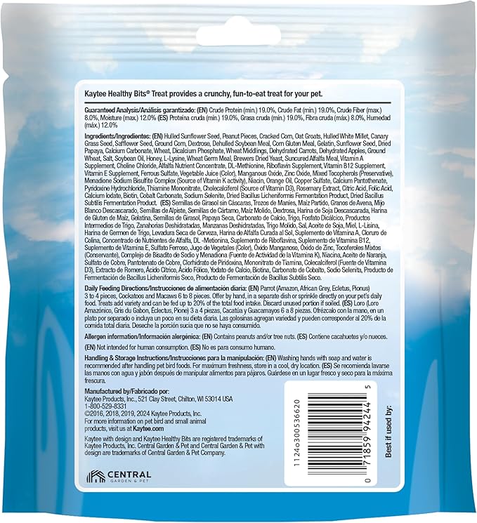 Kaytee Healthy Bits Treat -- Parrot 4.5 oz