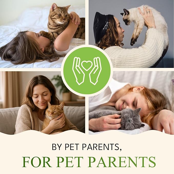 2-in-1 Cat Shampoo and Conditioner – Persian Cat Shampoo – Kitten Shampoo for Cats – Cat Shampoo for Dandruff – Pet Shampoo for Cats with Aloe Vera, Coconut & Walnut – 10.14floz