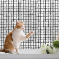 POYEE 10X26FT Cat Netting Balcony Protection Cat Barrier Balcony Safety Mesh Screen for Pets Catio for Apartment Balcony Window Stairs