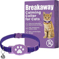 Breakaway Calming Collar for Cats - The Safest and Most Comfortable Pheromone System - Lasts Up to 60 Days - by Kitty Kompass