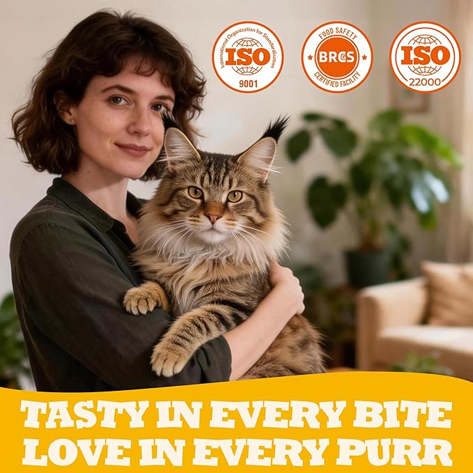 8 oz Taurine Cat Treats Taurine for Cats Chicken Flavor Cat Training Treats Cat Immune Support Healthy Cat Snacks