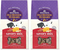 Old Mother Hubbard Wellness Savory Mix Dog Biscuits,Natural,Training Treats,Mini Size,(20 Ounce Bag),(Pack of 2)
