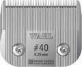 Wahl Pro Animal Prime Series Blades - Professional Fine Tooth Pet Clipper for Horse, Cat & Dog Grooming - Made from High-Carbon Steel - #40, 0.25mm