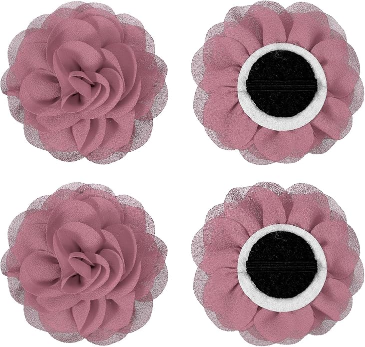 Dog Collar Flowers, Pet Flower Charms Soft Chiffon Cat Collar Bow Tie Floral Grooming Supplies, Intended for Dog