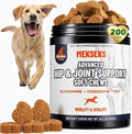 Advanced Dog Hip Joint Health Supplement Chews, Glucosamine for Dogs + Chondroitin, MSM, Turmeric & Green Lipped Mussel, Support Mobility, Pain Relief for Senior All Breeds Soft Chewable Treats