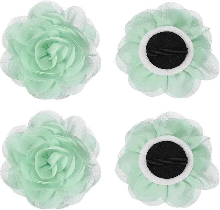 Dog Collar Flowers, Pet Flower Charms Soft Chiffon Cat Collar Bow Tie Floral Grooming Supplies, Intended for Dog