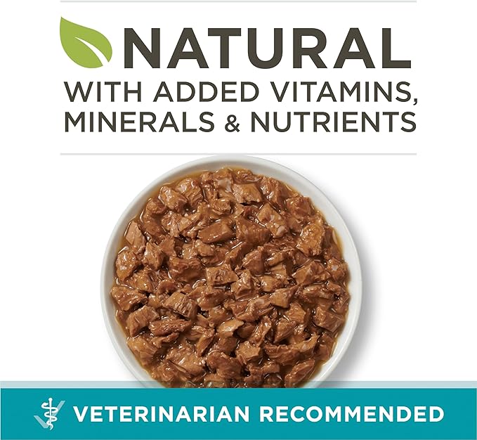 Purina ONE Natural, High Protein Cat Food, Tuna Recipe in Sauce - (Pack of 24) 3 oz. Pull-Top Cans