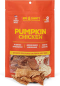 Gourmet Chicken Jerky Dog Treats Made in The USA. Cage-Free, No additives (Pumpkin Chicken 5 0z)