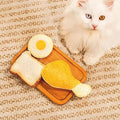 Potaroma Loofah Cat Chew Toys with Catnip and Silvervine, 3PCS Interactive Kitten Loofa Dental Teething and Biting Catnip Toys for Cat's Dental Cleaning, 3.2 Inches