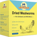 WormsFarm 5lb Dried Mealworms for Chickens Treats for Laying hens,Bluebirds,Quail,Chicken Food