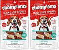 Chomp’ems Premium Beefhide Chews for Dogs, 2 Chews, (Pack of 4)