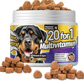 Dog Vitamins Multivitamin Chewablew, Multivitamin & Coenzyme Q10 Dog Supplement for All Dogs (Chicken,90 Chews)