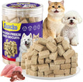 Freeze Dried Cat Dog Treats Soft Chicken Liver 3.05 oz Training Reward Dry Cube Helathy Puppy Pet Snack