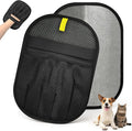 Pet Hair Removal Glove for Dog & Cat, Electrostatic Reusable Magic Brush Pet Hair Remover Tool, New Upgraded 5-Finger Design, Cleaning Static Cat Grooming Gloves for Furniture, Couch, Car Seat, Carpet