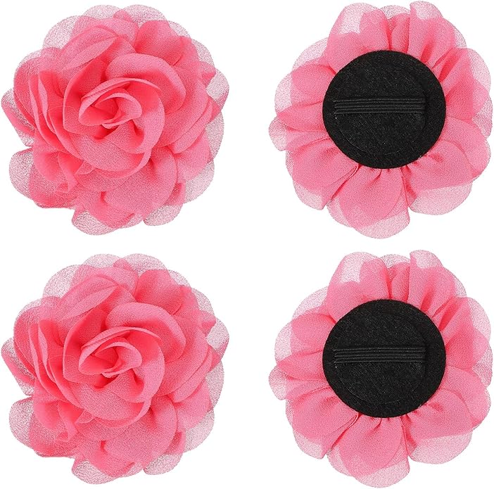 Dog Collar Flowers, Pet Flower Charms Soft Chiffon Cat Collar Bow Tie Floral Grooming Supplies, Intended for Dog