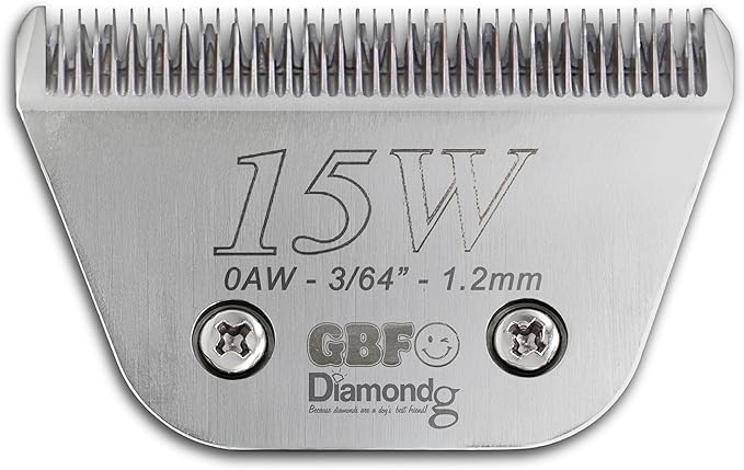 Diamondg A5 Clipper Blade – Professional Stainless Steel Pet Grooming Replacement Blade, Universal Fit for A5 Clippers, Smooth & Consistent Cut, 15W