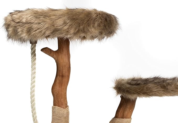 Mau Lifestyle Brown Rizzo Cat Tree, 32" H, 27 LBS