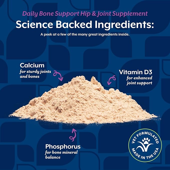 NaturVet Calcium-Phosphorus For Dogs, Supports Strong & Healthy Bones, Enhanced with Essential Minerals & Vitamin D, No Color, 16 Oz