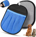 Pet Hair Removal Glove for Cats & Dogs, Reusable Magic Brush for Pet Hair, Upgraded Five-Finger Electrostatic Pet Hair Removal Tool for Laundry, Couch, Carpet, Car Seat