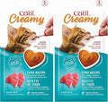 Catit Creamy Lickable Cat Treat – Hydrating and Healthy Treat for Cats of All Ages - Tuna, 10-Pack