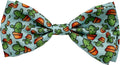 Huxley & Kent Pet Bow Tie for Dogs & Cats - Adjustable Hook & Loop Collar Accessory - Cute & Comfortable for Holidays & Celebrations - I'm Prickly Cactus, Large