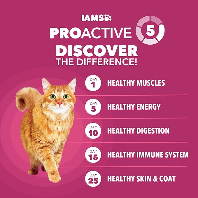 IAMS Proactive Health Adult Urinary Tract Healthy Dry Cat Food with Chicken, 3.5 lb. Bag