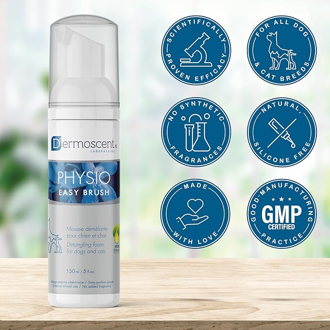 Dermoscent Physio Easy Brush Shampoo for Dogs & Cats - 150 ml