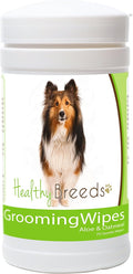 Healthy Breeds Shetland Sheepdog Grooming Wipes 70 Count