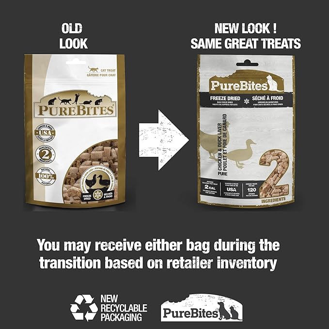 PureBites® Chicken Breast & Freeze-Dried Cat Treats, 1.12oz / 32 g | Value Size (789079)