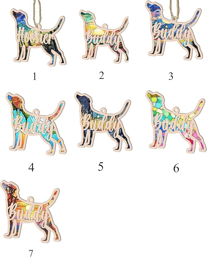Dog Memorial Ornament, Pet Loss Gifts for Dog Lovers
