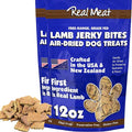 Real Meat Dog Treats - Two 12oz Bag of Bite-Sized Air-Dried Lamb Jerky for Dogs - Grain-Free Jerky Dog Treat Made up of 95% Free-Range, Grass Fed Lamb - All-Natural High Protein Dog Treat