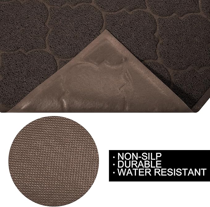 LittleTiger Cat Litter Mat, XL Super Size, Phthalate Free, Easy to Clean, 46x35 Inches, Durable, Soft on Paws, Large Litter Mat.