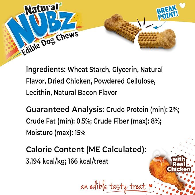 Nylabone Dog Gift Box, Includes 3 Strong Chew Toys and 1 Natural Treat, Gifts for Dogs, Small - Up to 25 lbs, 4 Pack