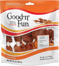 Good'n'Fun Triple Flavored Rawhide Kabobs for Dogs, Beef, 12 ounces