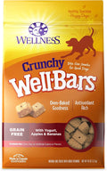 Wellness WellBars Crunchy Dog Training Treats, Natural, Grain Free, Yogurt, Apples and Banana Recipe, 45 oz Bag