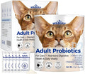 Cat Probiotics Gut – Constipation Relief – Supports Immunity, Regularity, & Healthy Digestion, 30-Day Supply (Adult Formula)