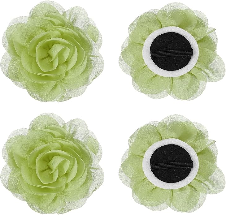Dog Collar Flowers, Pet Flower Charms Soft Chiffon Cat Collar Bow Tie Floral Grooming Supplies, Intended for Dog