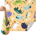 21.7'' Cat Grooming Wrap for Cutting Nails Self-Adhesive Soft Polyester Fabric Swaddle Wrap for Cats Anti-Scratch Anti-Escape Restraint for Nail Clipping Pet Cleaning and Beauty (Versatile Cat,L)