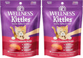 Wellness Kittles Natural Grain Free Cat Treats, Salmon & Cranberries, 6-Ounce Bag (Pack of 2)