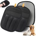 AUBELL Pet Hair Removal Glove for Dogs & Cats,2025 Upgrade Five-Finger Electrostatic Magic Brush,Animal Fur Removal Tool,Reusable Efficient Pet Hair Remover for Couch,Carpet,Clothes（2Pcs,Black）