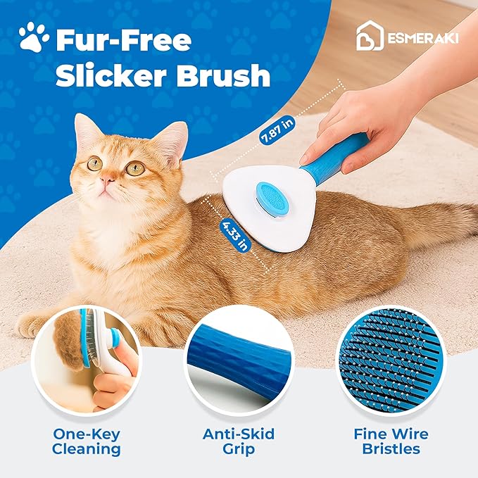 Kitty Kurlz Cat Scratcher Bundle for Kittens & Active Cats - Twisty Paws Reversible Infinity Kitty Curls Interactive Scratching Board, Stress-Relieving Cat Toy with Pet Hair Removal Glove & More