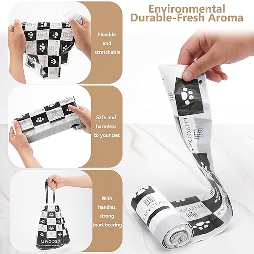 1 Permanent Waste Receptacles with 40 PCS Litter Box Liner for Littermaid 1St/2nd Edition Automatic Cat Litter Box, Litter Tray with Cat Litter Liners, Easy-Tie Handles (Machine NOT Included)