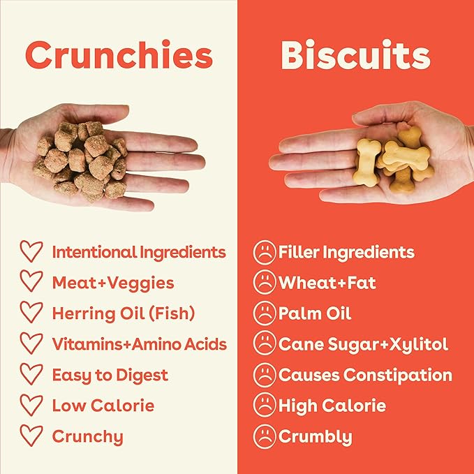 Pupford Crunchies, All-Natural, Healthy, Freeze Dried Treat for Dogs & Puppies (Chicken & Sweet Potato, 5 oz)