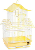 Prevue Hendryx SP1720-1 Shanghai Parakeet Cage, Yellow and White