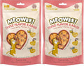 MEOWEE! Triple Flavor Kabobs Cat Treat, 2.4 Ounce Bag, Long-Lasting Playtime Treat for Cats Made with Real Chicken, Salmon & Tuna (Pack of 2)