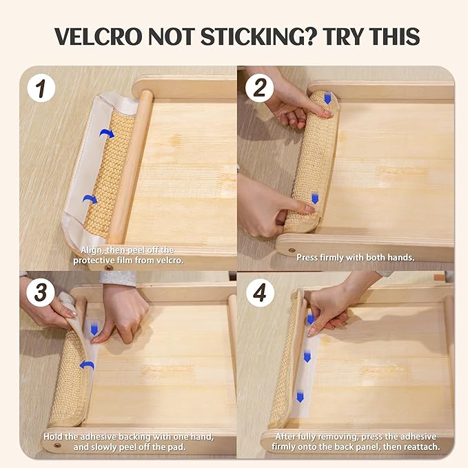 PETKARAY 105° Sisal Cat Scratcher, Sisal Scratch Pad for Indoor Cats, L Shape Kitten Scratching Board, Sturdy Floor Mounted Scratcher with Catnip