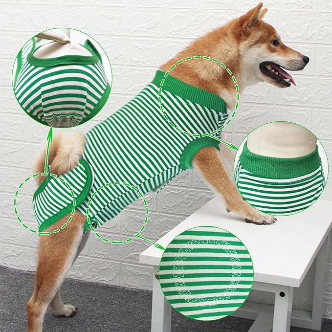 Dog Recovery Suit, After Surgery Wear for Pets Male Female, Professional Dog Onesie for Surgery for Abdominal Wounds Recovery Shirt, Substitute E-Collar & Cone XX-Large
